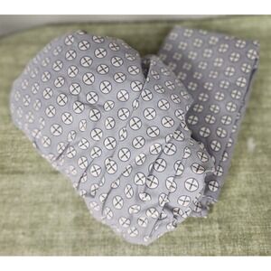 Wamsutta Supercale Plus  Dalton - Gray Geometric Dot‎  pattern Double sheets